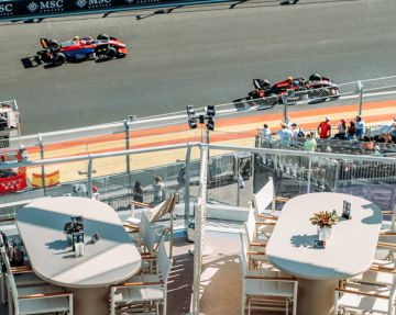 Experience the excitement of Madring from La Azotea.</br>A prime location at the Peraltada Monumental.</br>Enjoy Formula 1 in a special setting.