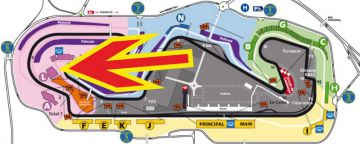 F1 tickets GP Barcelona <br>  Grandstand L Montmelo <br> Spanish Formula 1 Grand Prix tickets