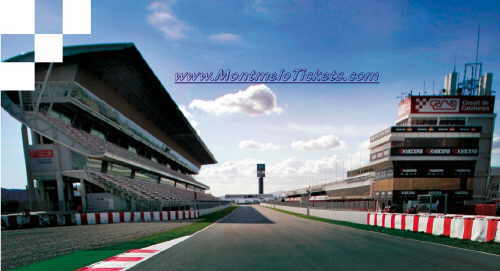 main straight of Barcelona's Circuit de Catalunya